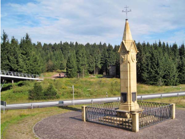 Steht seit 1834 am Rennsteig auf der Oberhofer Hhe.