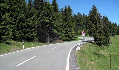 Die Strasse von der Schmcke zum Rondell