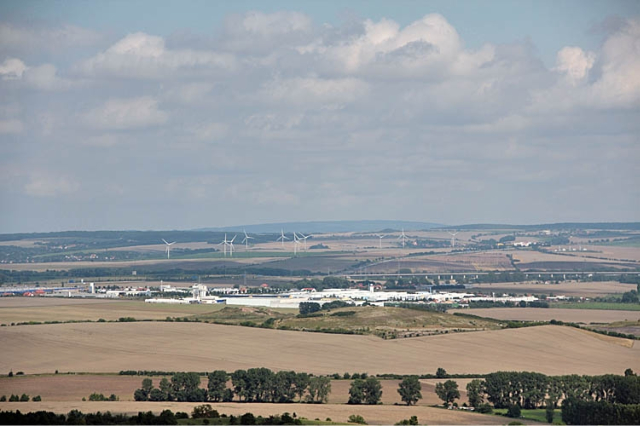 Blick von der Veste Wachsenburg